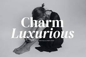 Font Charm Luxurious